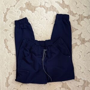 Jaanuu small scrub joggers navy